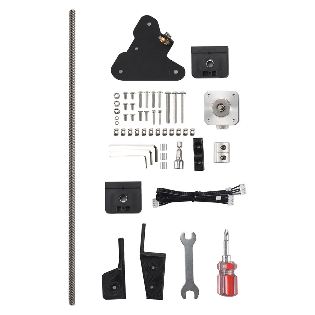 ABNRR For Ender 3 Dual Z Axis Upgrade Kit with Lead Screw Stepper Motor,3D Printer Accessories Parts for Creality Ender 3