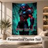 Tapestry Custom Name Text, Wall Hanging Tapestry Home Room DecorPredator