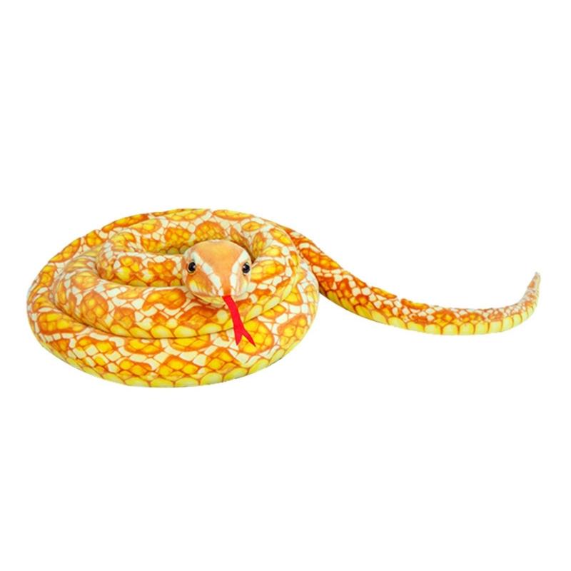 Oversized Snake Prank Toy Stuffed Animals Toy for Adult Halloween Stuffed Snake Figure Toy Prank for Kids