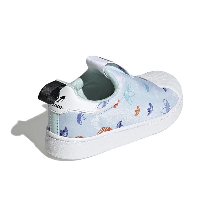 adidas Superstar 360 J Repeat Logo - Almost Blue Kids Sneakers Core-Black Cloud-White GX1869