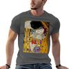 The Kiss By Gustav Klimt Liebespaar The Lovers Tshirt Anime T Shirts For Unisex T Shirts For Unisex Cotton Soft Tshirt