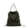 Retro Drawstring Closure Nyl Cloth Backpacks Rucksack Women's Crossbody Small Bag 2026 Spring and Summer High-end Shoulder Bag