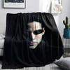 Keanu Reeves Printed Flannel Blanket, Soft Throw for Bedroom Sofa, Washable, Christmas Present, Great Gift.