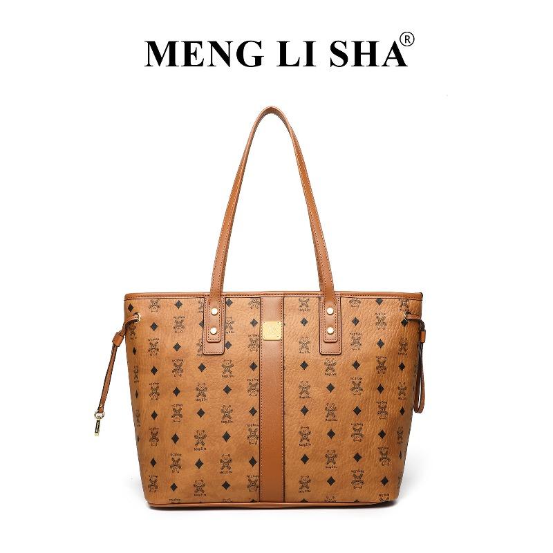Lazy wind single shoulder armpit tote bag women's new high-end printing commuter large-capacity portable mother and child bag