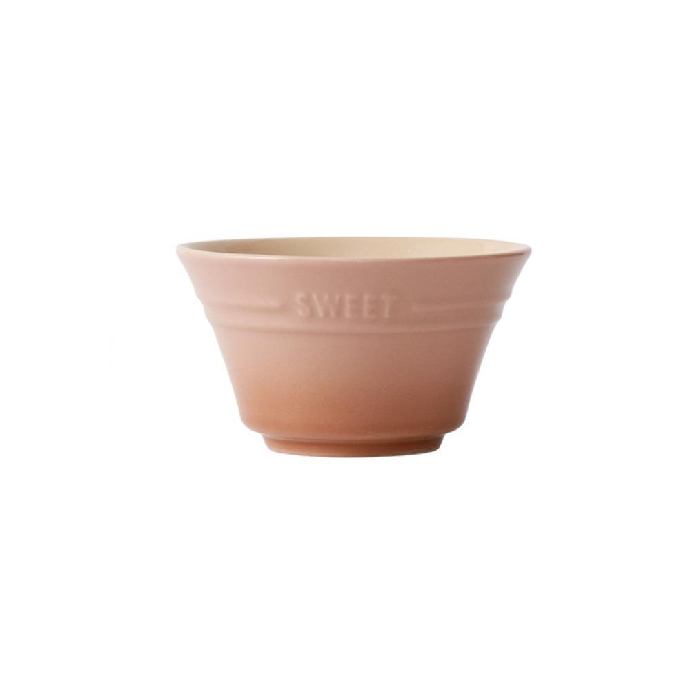 4.5 Inches Gradient Color Ceramic Rice Bowl Nordic Style Dessert Bowl Dining Bowl  Ice Cream