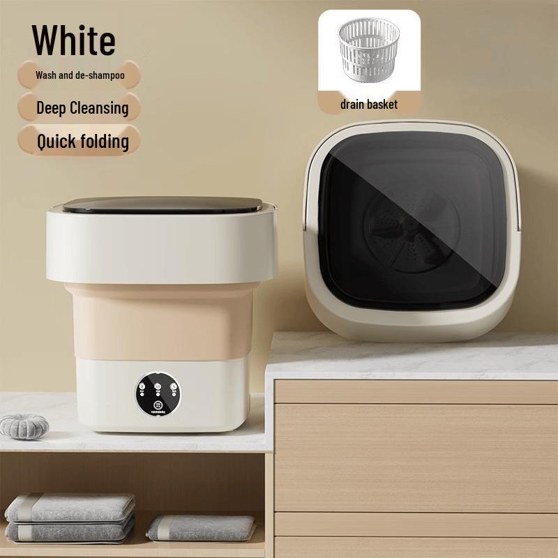 ZISIZ Mini Folding Underwear Washing Machine