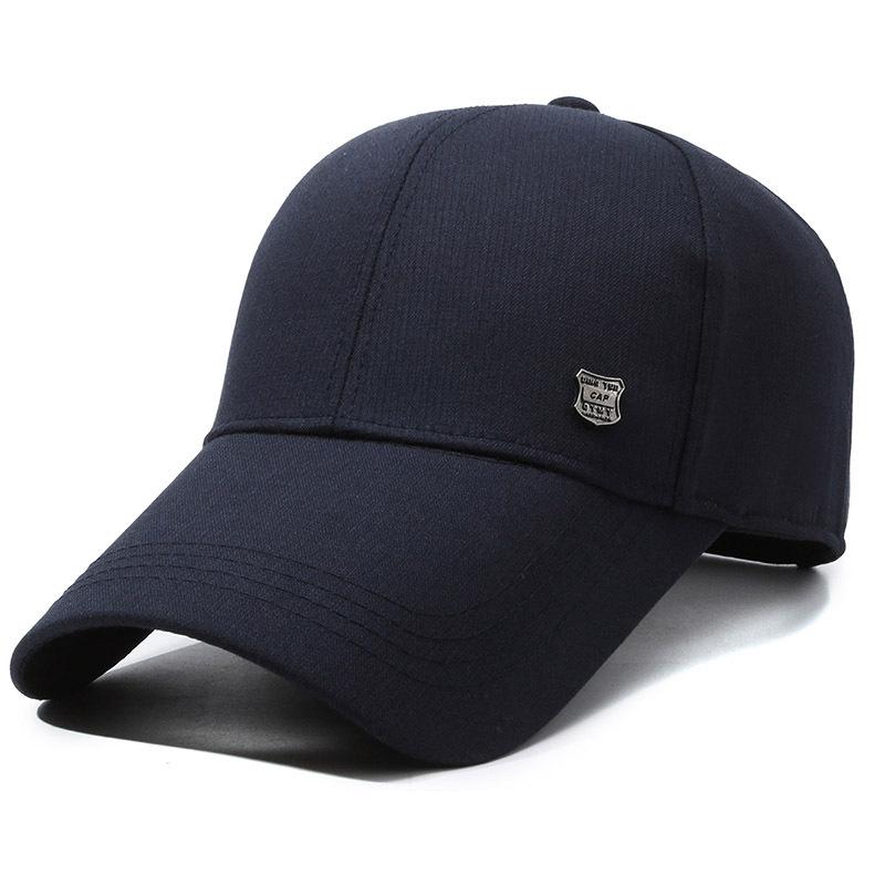 

Кепка среднего возраста на весну и осень, мужская бейсболка, уличная шляпа от солнца для пожилых людей, летние шляпы с солнцезащитным козырьком, шляпа для рыбалки, козырек Shield темно-синий