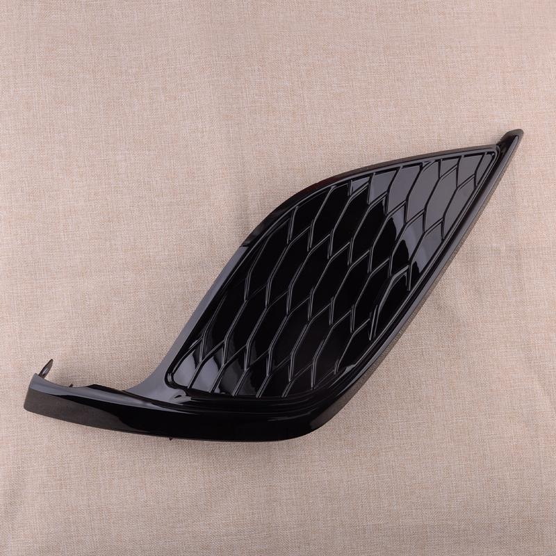 Front Left Bumper Fog Light Lamp Cover Bezel Black ABS Fit for Toyota Camry SE XSE 2022 2021