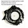 Handmade Cool Lace Round Badge Display Stand Lolita Rosette Badge Display Holder Cute Anime Ita Bag Pin Display Cosplay Bag Deco