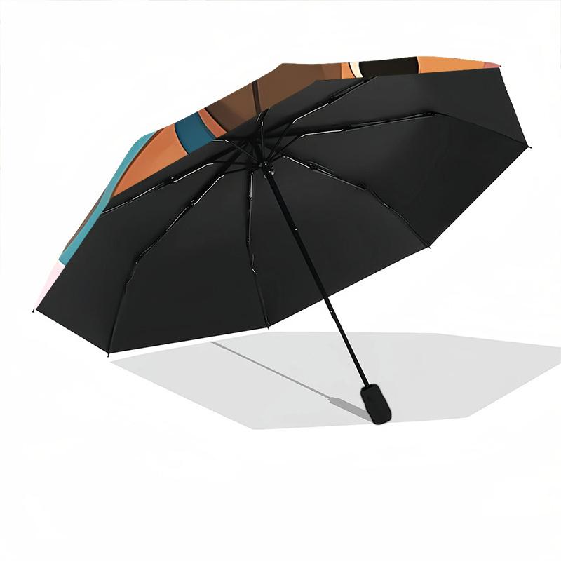 1pc French Bulldogs Automatic Opening/Closing Umbrella with Operation & Windproof Canopy - Folding Design, Holiday Gift Yy260225121