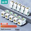 Shanze Cat6 RJ45 Punch-Down Free Keystone Jack (10-Pack)
