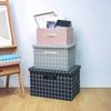 Foldable Fabric Storage Box with Lid – Portable Organizer for Underwear and Bras