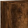 TV Cabinet with LED Lights Smoked Oak 40.5 x 30 x 90 cm