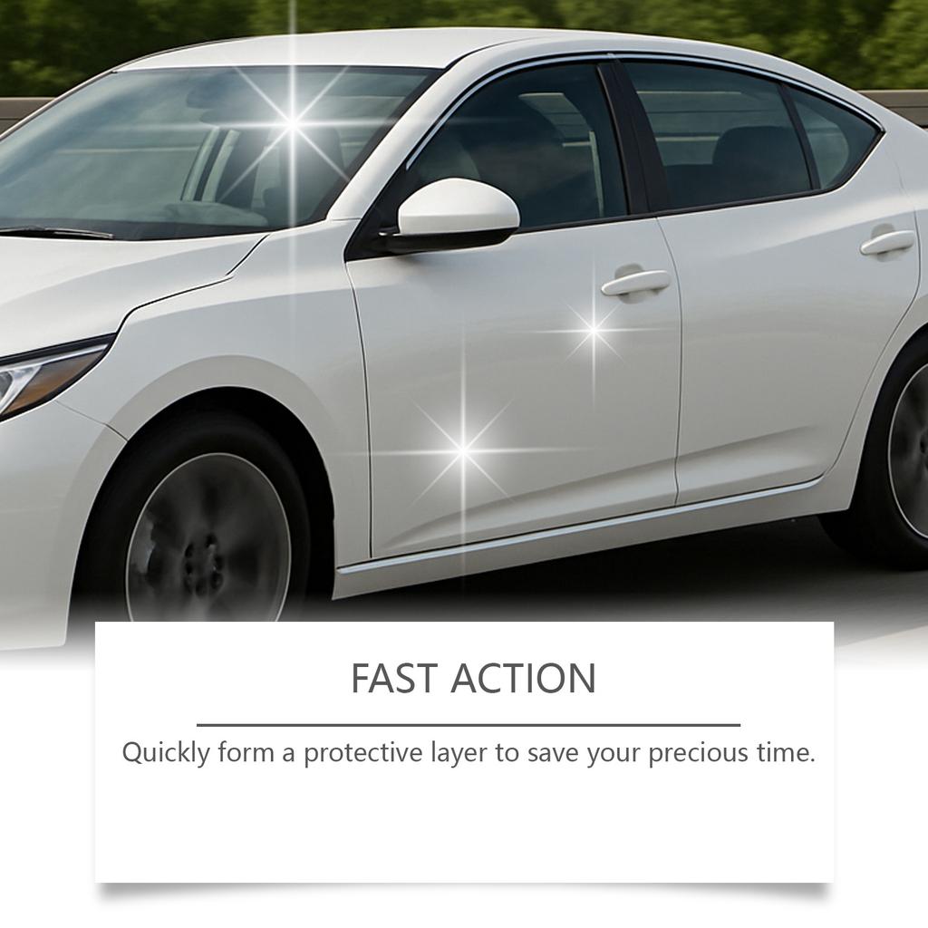 3 In 1 Car Ceramic Nano Coating Liquid Coating Crystal Hydrophobic Layer Polishing Paint Car Scratch Repair Body Scratch Repair