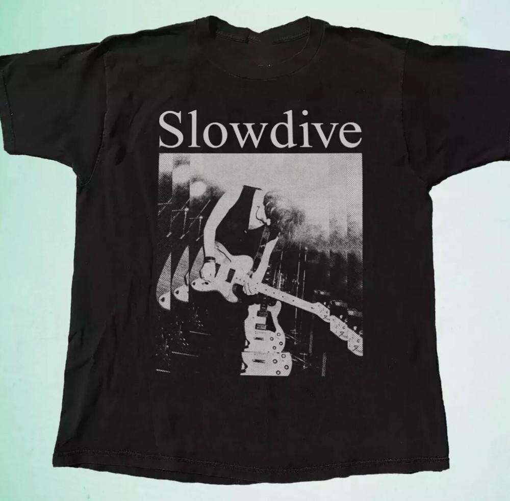 

New Retro Slowdive Band Slowdive Album TShirt Classic Black Unisex 4XL