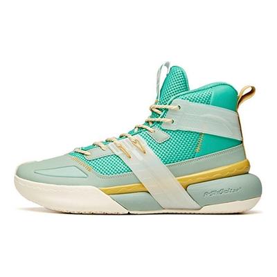 Speed Battle 4 High-Top Basketball Shoes Men Sneakers Green Yellow 112041605-5