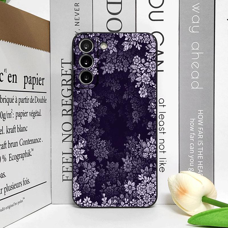 Retro Colorful Flower Phone Case for Motorola Moto Edge 50 Fusion 40 30 Neo G34 E14 G75 G85 G54 Pro 5G Floral Pattern Soft Cover