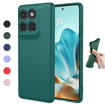 Flexible Liquid Silicone TPU Phone Case For Motorola Moto G67 G77 G17 G57 Power G06 G56 G86 5G Protective Cover Coque Fundas