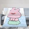 Asamimichaan Cute Asamimi Blanket Cover  Flannel Throw Blankets Summer Air Conditioning Decoration Soft Warm Bedsprea,