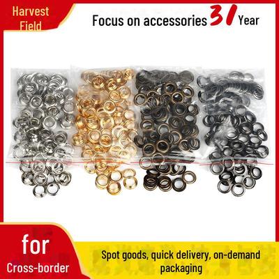 Shoe Box Copper Eyelet: Anti-Rust Metal Buckle for Shoes, Handbags, and Advertising Displays