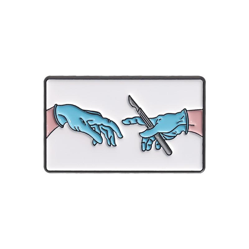 Vibrant Cartoon Themed Brooch With Adjustable Design Perfect For Daily Wear