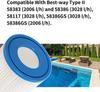 Cartuccia Filtro per Bestway II, Cartuccia Filtro per Piscina e Spa per Flowclear II, per Lay Z Spa, 58094, 58383, 58386, 58117, 58386GS