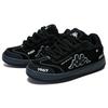Kappa Retro Non-Slip Wear-Resistant Low-Top Skate Shoes Unisex sneakers Black K0DZ5CC02F-990