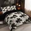3Pcs Black Bow Print Coreless Bedding Set Multiple Sizes Suitable For Bedrooms And Dormitories Comfortable And Machine Washable