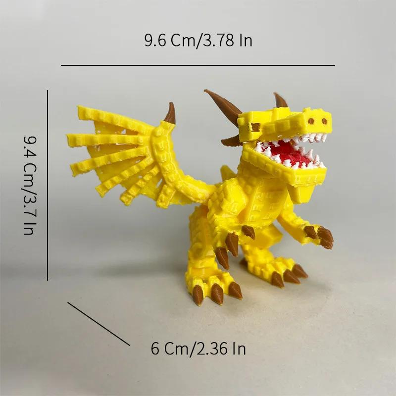 3D Printed Brainrot Animals Tralalelo Tralala Sharkbricks Gift For Children Car Desktop Home Decor