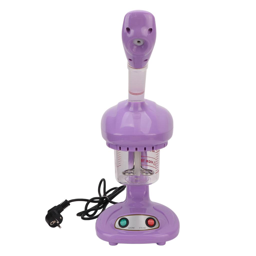 Face Steaming Machine Warm Nano Mist Deep Cleaning Blackhead Removal Purple Beauty Moisturizing