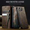 För iPhone 14 Plus Fodral CASEME 033-serien RFID-blockerande Plånbok Stöd Kalvskinnstextur Läder Telefonfodral