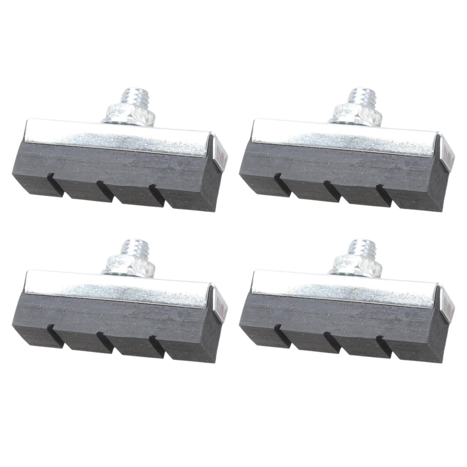 

Велосипедные колодки V-brake, комплект 2 пары, тормозные колодки для горных велосипедов, переднее/заднее колесо, колодки V-brake для велосипедов