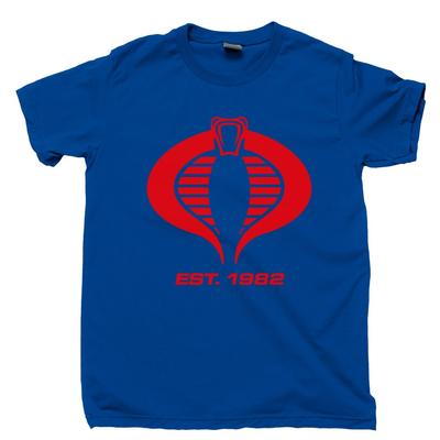 Cobra T Shirt Commander BATS Viper Baroness Zartan Storm Shadow Firefly Figure