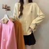 Sweater for Women Spring Pullover Warm Knitted Stretchy Long Sleeve Oversize Jumper Sweater Tops
