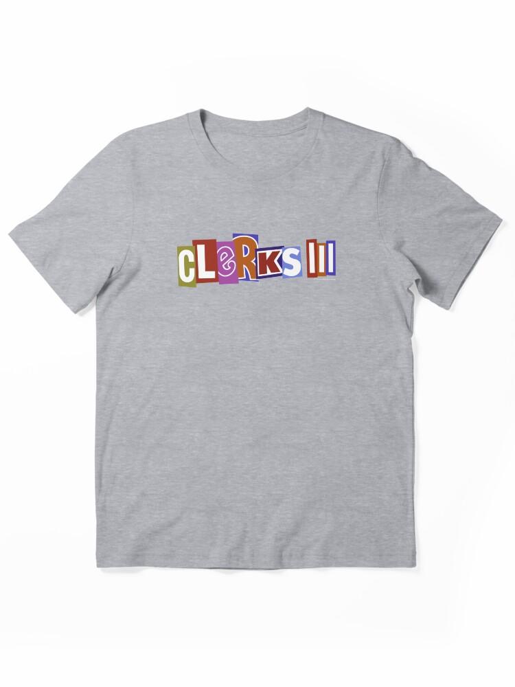 Clerks Clerks III Color Pop Logo Movie Poster Essential T-Shirt