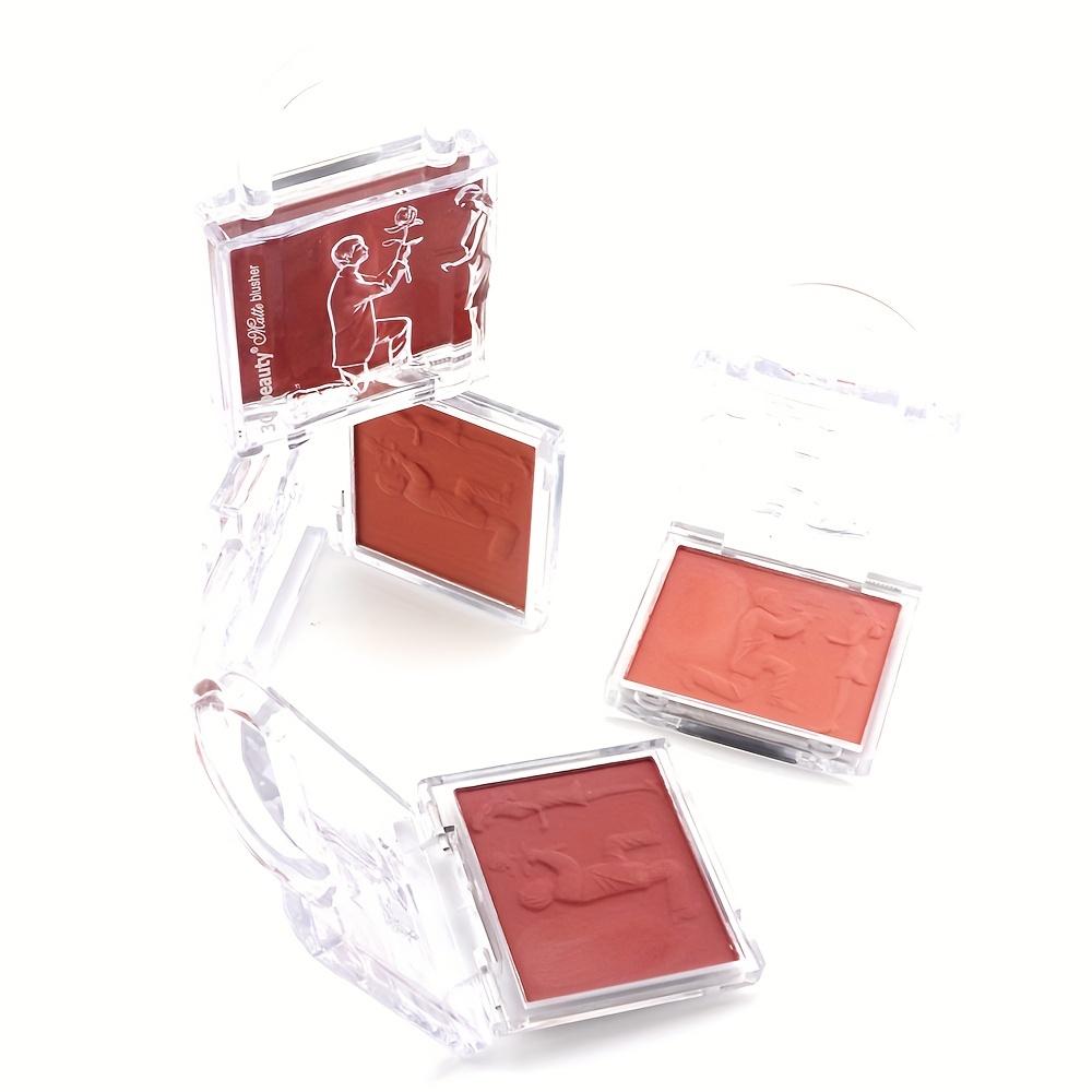 Lehká tvářenka Lock Dlouhotrvající Hydratační přírodní tvářenka proti rozmazání Monochrome Matte Shadow Powder