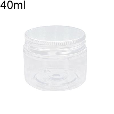 30-80Ml Clear Plastic Cosmetic Cream Αποθήκευση Δεξαμενή Ταξίδι Άδειο ξαναγεμιζόμενο μπουκάλι