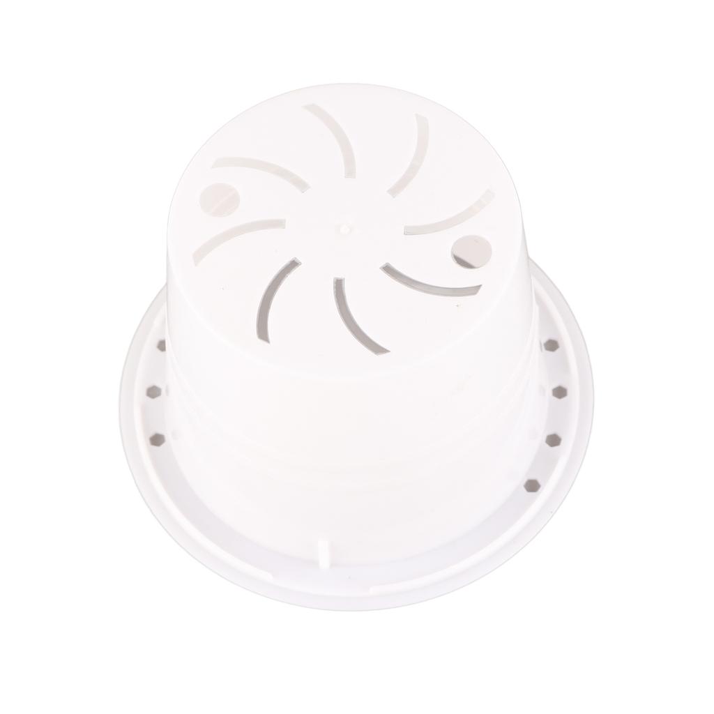 Automatic Water Absorbing Transparent Pot Creative Round Office Desktop Green Plant Hydroponic