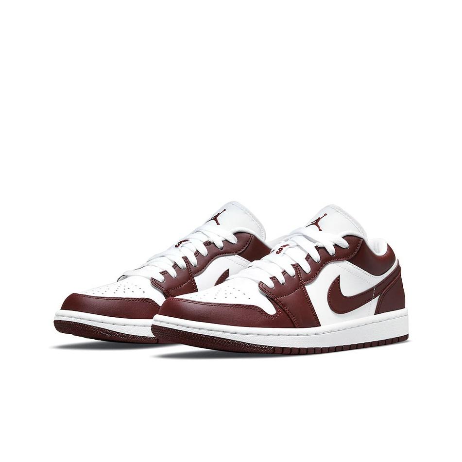 Air Jordan 1 Low Bronze Eclipse Women Sneakers Brown White DC0774-116
