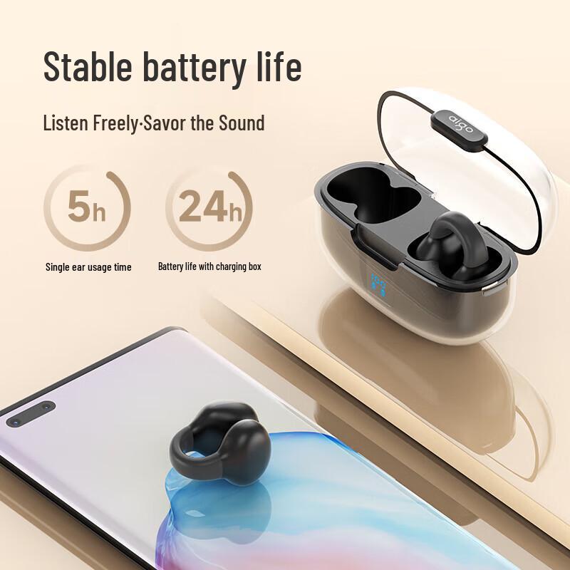 Aigo TJ175 Open-Ear Bone Conduction Sports Headphones