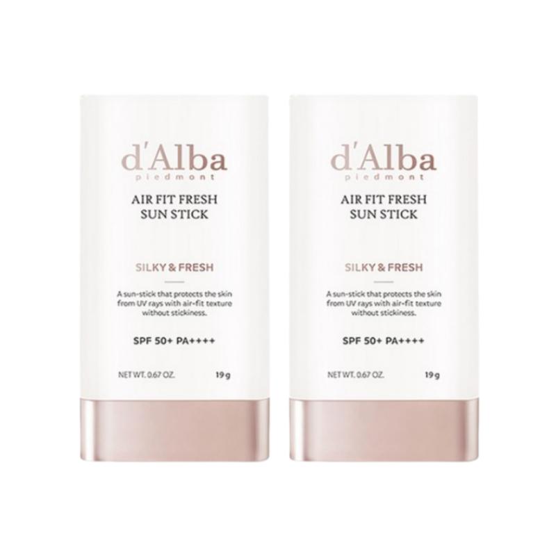 d'Alba Air Fit Fresh Sun Stick SPF50+ PA++++ 38g X2