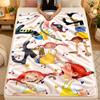 Flannel BlanketPippi Longstocking Warm Soft Throw Blanket for Indoor Sofa Bed Living Room Use
