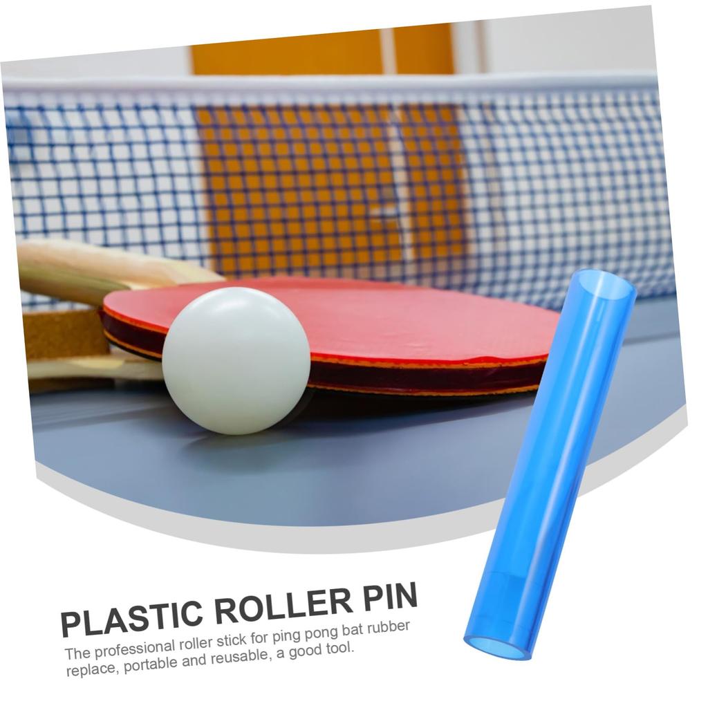 GANAZONO Table Tennis Rubber Roller, Lightweight Plastic Rubber Paste Replacement
