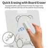 Magnetic Writing Board with 0.5 + 0.8 Mm Pen 10-inch Local Erasable Whiteboard for Children Doodle Practice Drawing Note Taking