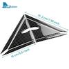 Real Soft Carbon Fiber For Toyota Camry 2018      2024 LHD RHD Car A-pilar Triangle Panel Interior Trim