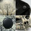 PU Foam Cats Skull Half Face Mask For Halloween Parties And Cosplay Event Lightweight And Comfortable Costume Face Cover