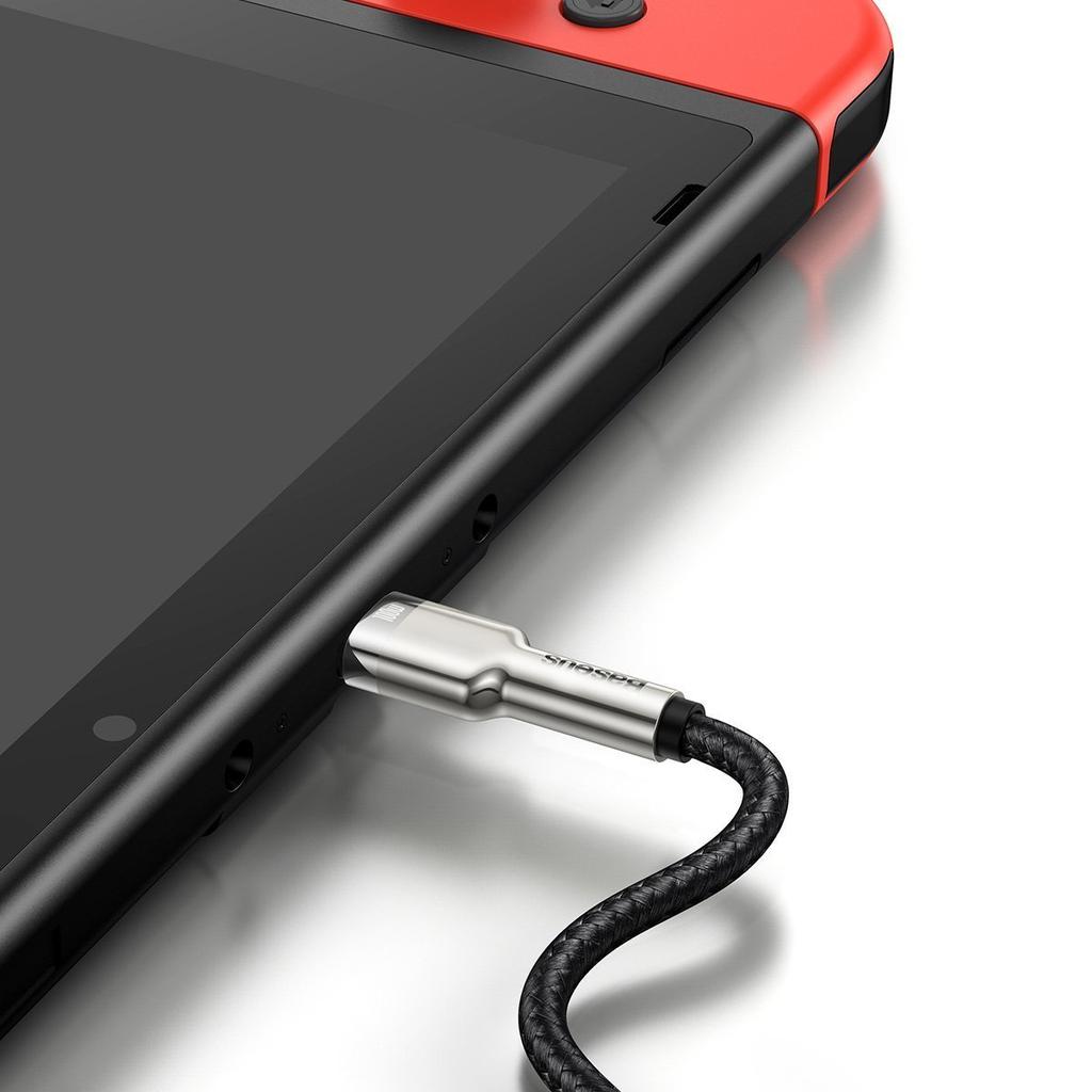 Kabel Usb-C Do Usb-C Baseus Cafule, 100W, 1M (Czarny)