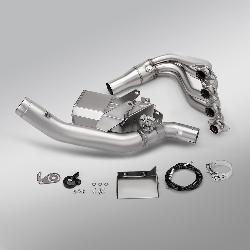 Zhang Xue 500RR Single-Sided Motorcycle Exhaust System Upgrade