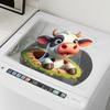 Self-adhesive Peeking Cow Wall Stickers Floor Decals for Living Room Bedroom Home Decor