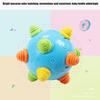 Baby Music Shake Dancing Ball Toy Bouncing Sensory Developmental Ball Toy for Boys and Girls